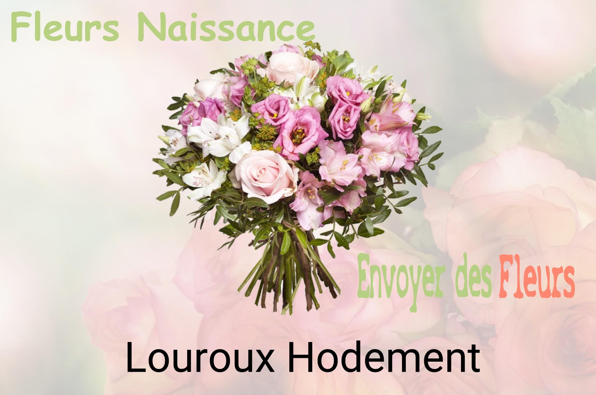Bouquet de fleurs de naissance livré à Louroux-Hodement