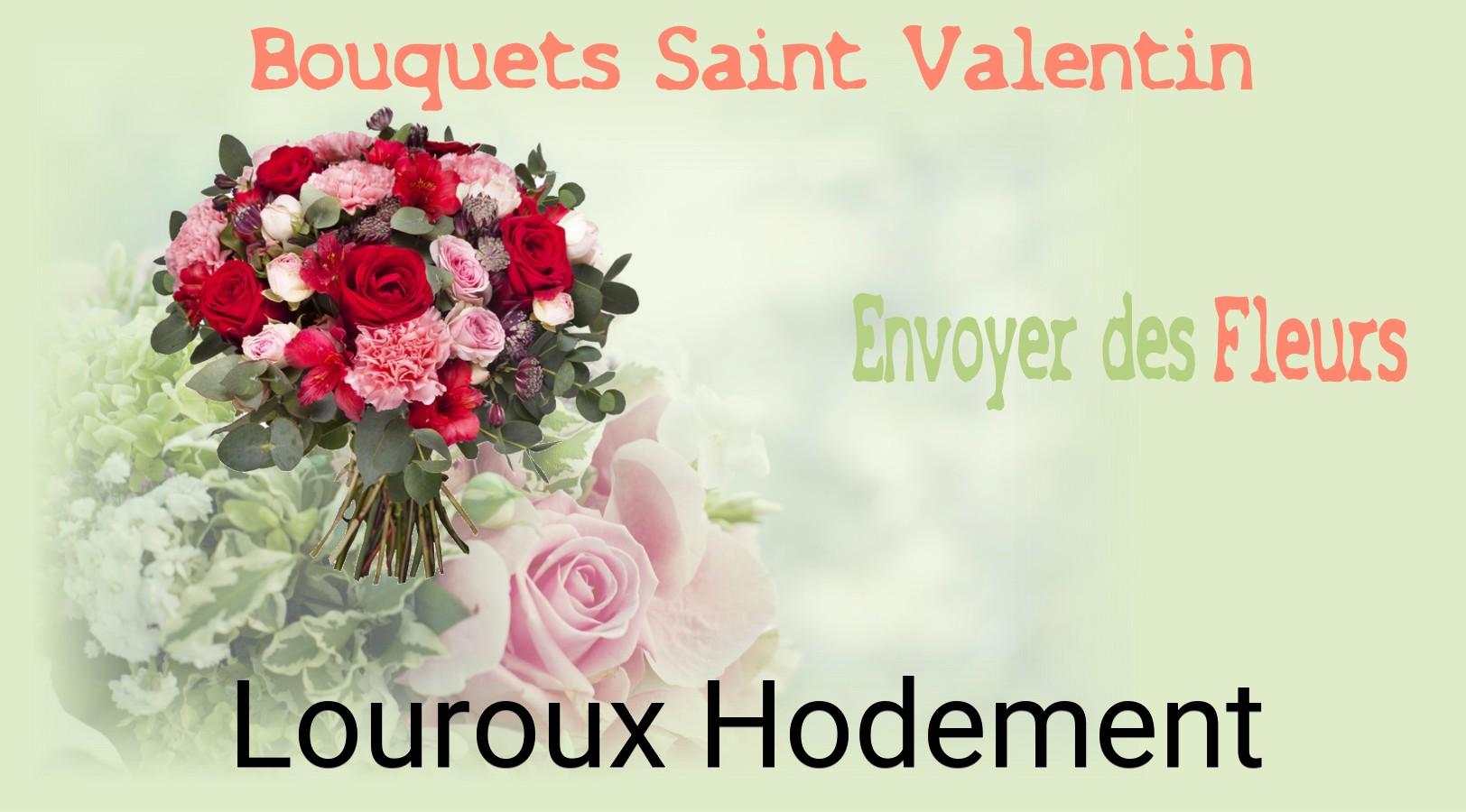 Roses de Saint-Valentin livrées à Louroux-Hodement